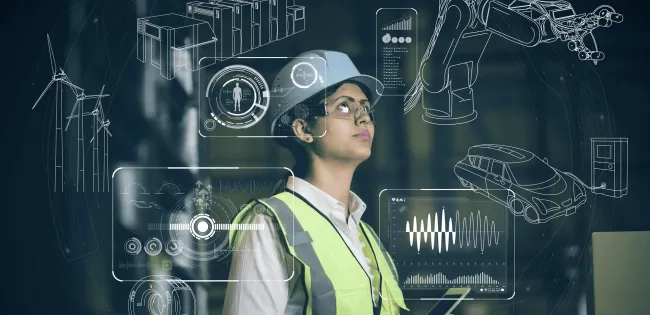 Estudiantes de Ingeniería Industrial aplicando técnicas de Optimización de procesos para eliminar cuellos de botella.