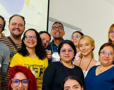 Presentes en la V bienal  latinoamericana y caribeña 2023